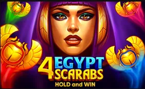 4 Egypt Scarabs slot game